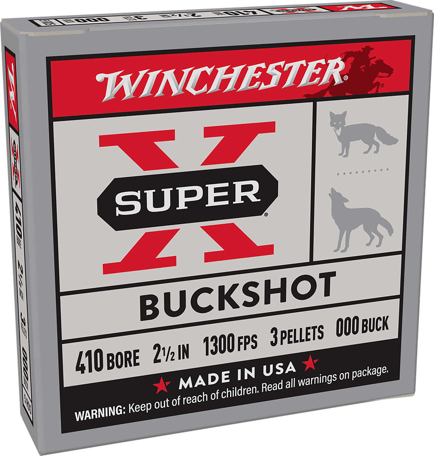 SUPER X .410GA 2.5" 000 BUCK