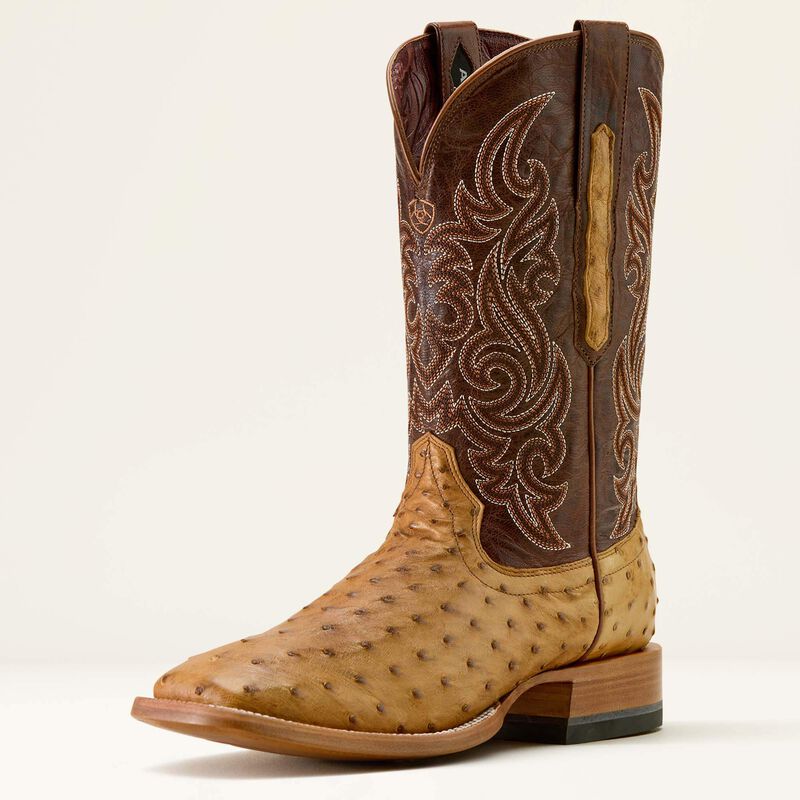 OSTRICH LEATHER WES BOOT