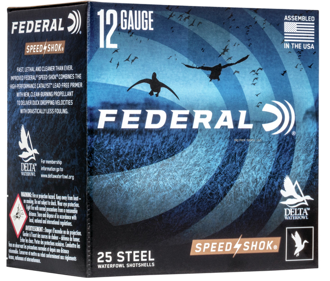 FEDERAL SPEED-SHOK 12GA 3IN