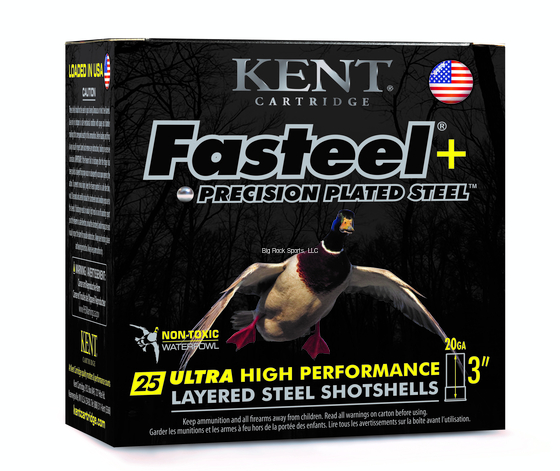KENT FASTEEL+ 20GA 3" 25RNDS
