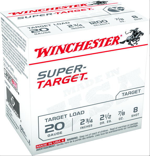 WINCHESTER 20GA 2-3/4 NO8 25RD