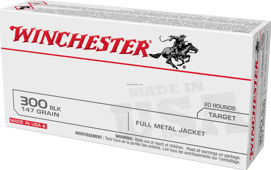 WIN 300AAC BLK 147GRN 20RND