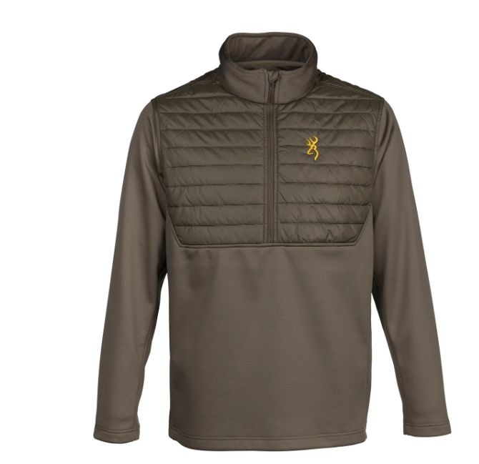 BROWNING 1/4ZIP SHIRT MED