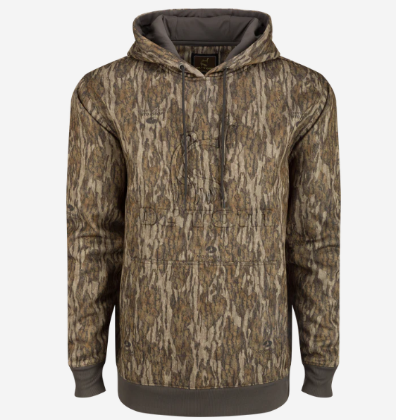 EMBOSSED LOGO HOODIE