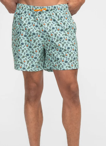 SHOT O CLOCK SWIM SHORTS