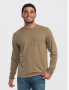 CARIBOU LS COMFORT HENLEY