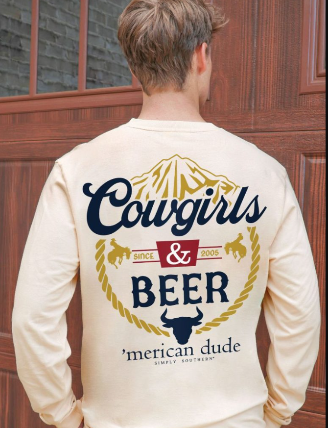 LS COWGIRLS WHISPER TEE