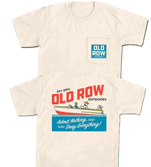 VINTAGE BOAT POCKET TEE