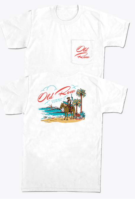COASTAL COWBOY POCKET TEE