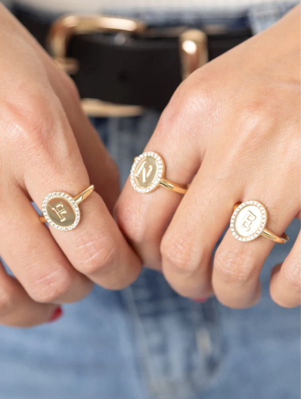 SAMANTHA INITIAL RING