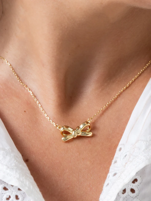 LUXE BOW NECKLACE