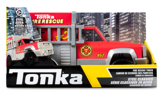 TONKA STEEL CLASSIC FIRE TRUCK