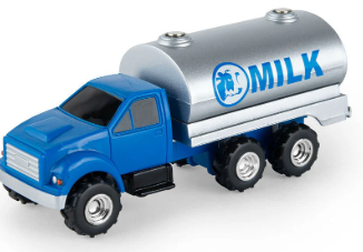 BLUE MILK TRUCK TOY