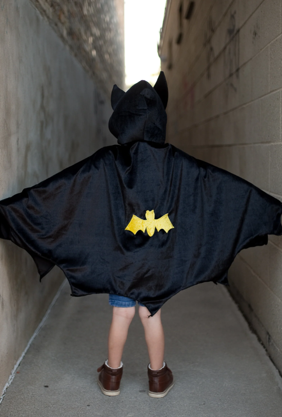 BAT CAPE WITH HOOD