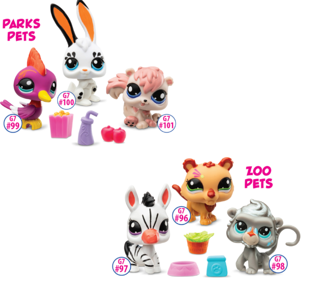 LITTLEST PET SHOP PET TRIO
