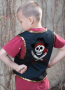 PIRATE VEST WITH EYE PATCH