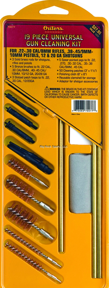 UNIVERSAL CLEANING KIT 19PC