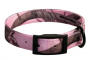 PINK CAMO NYLON DOG COLLAR 23"