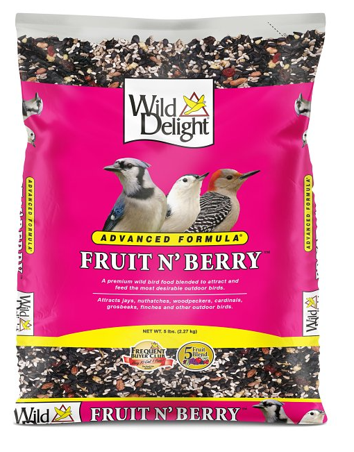 FRUIT N' BERRY BIRD FOOD 5LB