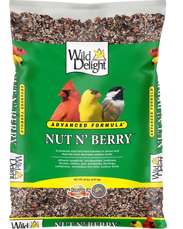 NUT N' BERRY BIRD FOOD 20LB