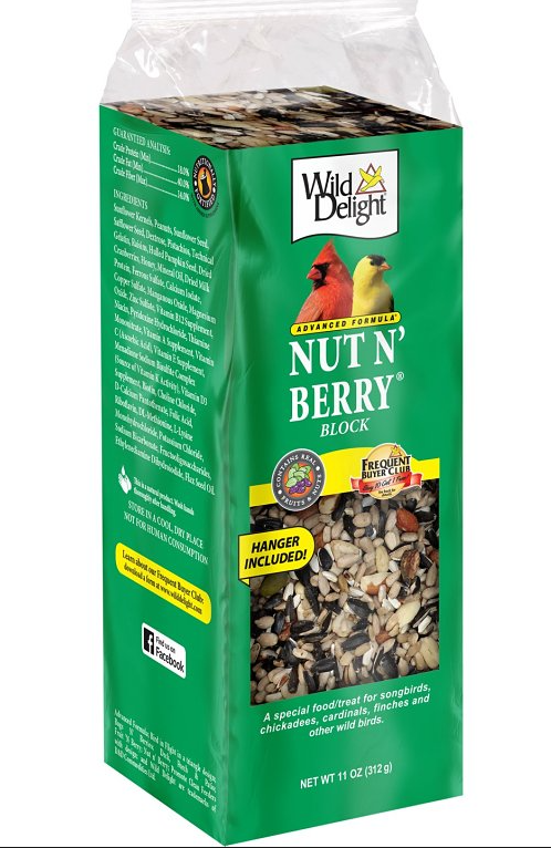 NUT N' BERRY BIRD FOOD BLOCK