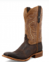 M CHOC & TAN RANCHER BOOT