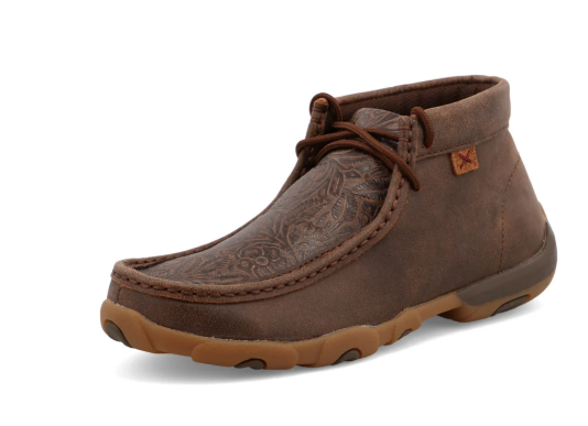 W BROWN PRINT CHUKKA MOC