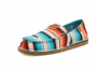 W SUNSET SERAPE HOOEY SLIP ON