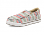 Y PINK MULTI HOOEY SLIP ON