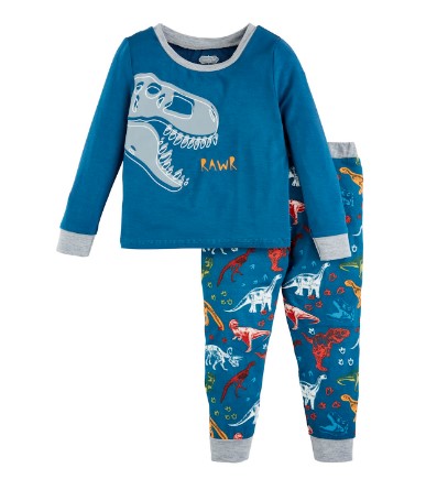 DINO GLOW PJ SET