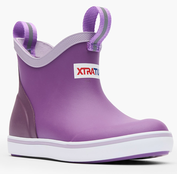 PURPLE KIDS ANKLE DECK BOOT