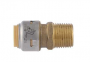 BRASS ADAPTER MNPT 1/2IN
