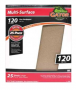 SANDPAPER 9X11IN 120GRT 25PCK