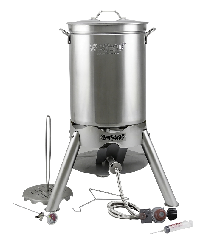 STEEL TURKEY FRYER KIT 44QT