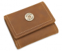 LEATHER TRI FOLD WALLET