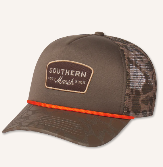 RETRO CAMO LT BROWN HAT
