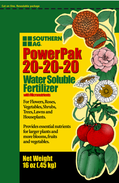 WTR SOLUBLE FERT 20-20-20 1LB