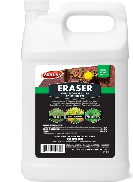 MARTINS ERASER WEED&GRASS KILL