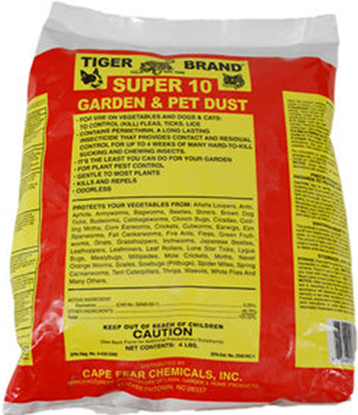 SUPER 10 GARDEN/PET DUST 4LB