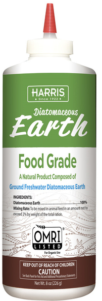 WHITE FOOD GRADE DIATOMACEOUS EARTH 8OZ