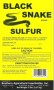 BLACK SNAKE SULFUR 5LB