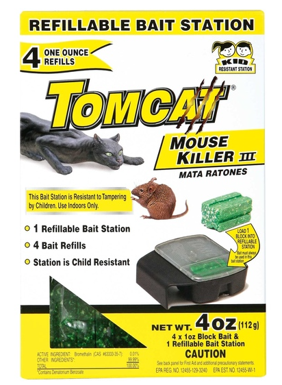 TOMCAT MOUSE KILLER REFILLABLE