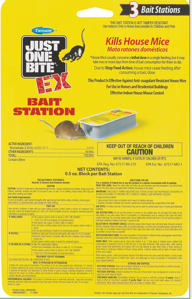 JUST ONE BITE BAIT STATION