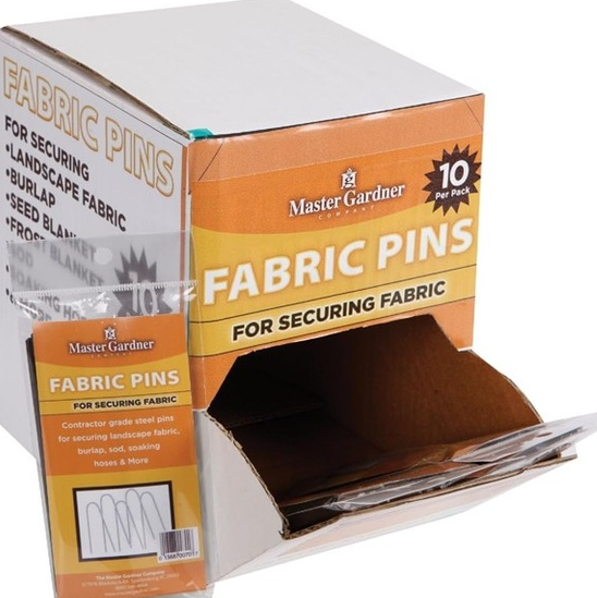 STEEL FABRIC PINS 10 PACK