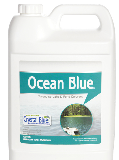 OCEAN BLUE POND DYE - 1GAL