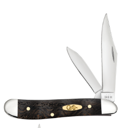 BLACK CURLY OAK WOOD PEANUT