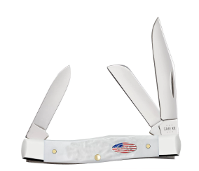 STARS & STRIPES WHITE MED STCKMN